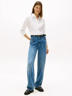 Stretch Regular Skjorte, Optic White, 38