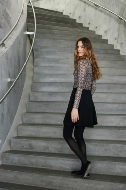 Strømpebukser, Black, L/XL