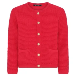 Structure Spring Cardigan, Lipstick Red, XL