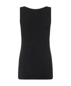 Sue Solid Top, Black, M/L