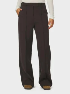 Sury Suit Bukser, Dark Brown, 40