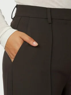 Sury Suit Bukser, Dark Brown, 40