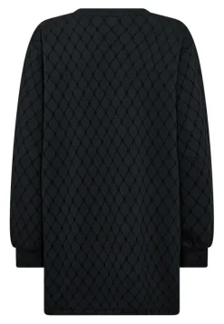 Sweatshirt, Black, XS