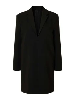 Sylvie Relaxed Kjole, Black, 36