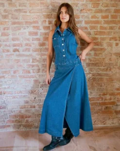 Sylvie Top, Blue, 34