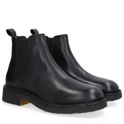 T6951 Støvler, Black Calf/Black Sole, 38