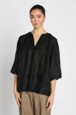 Tailer Bluse, Black, 36