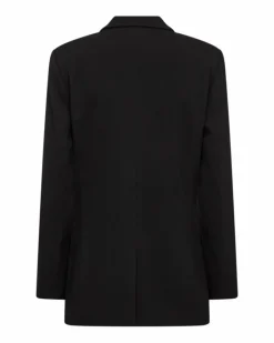 Tailor Blazer, Black Solid, XS