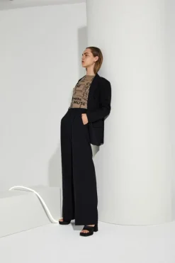 Tailor Blazer, Black Solid, XS