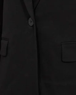 Tailor Blazer, Black Solid, XS