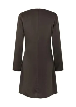 Tailormd LS Kjole, Seal Brown, XS