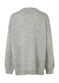 TalaMD Striktrøje, Grey Melange, M