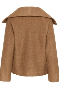 TanayIW Kort Frakke, Tobacco Brown, 36