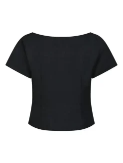 Tango Structure Top, Dark Navy, 40