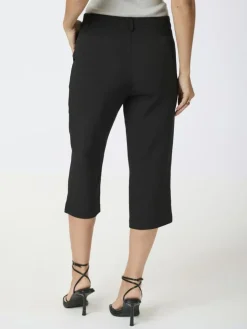 Tasia Suit Capri Bukser, Black, 42