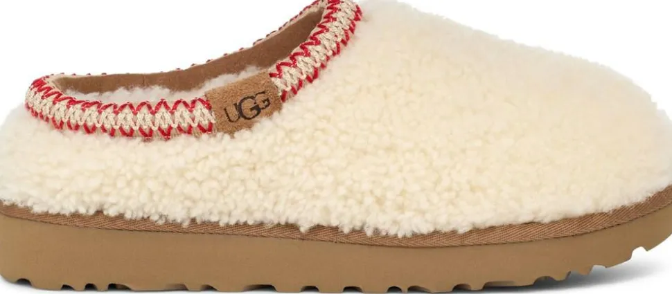 Tasman Maxi Curly Sko, Natural, 38