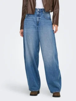 Taylor Barrel Jeans, Medium Blue Denim, M/L30