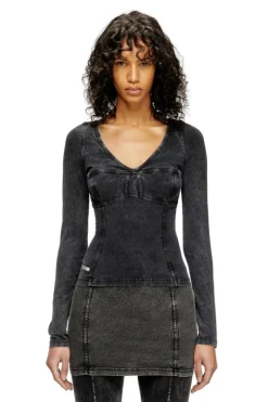 T-Elin Bluse, Black, XL