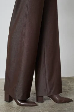 TerryCC Denim Bukser, Dark Brown, L