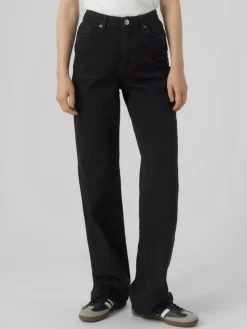 Tessa High Rise Jeans, Black, W27/L32