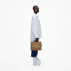 The Jacquard Tote Bag, Camel