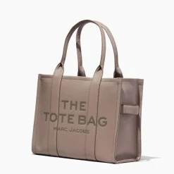 The Leather Large Tote Bag, Cement