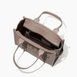 The Leather Large Tote Bag, Cement