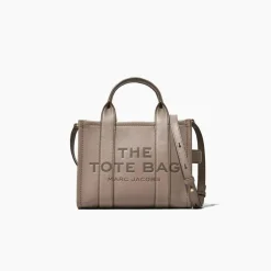 The Leather Small Tote Bag, Cement