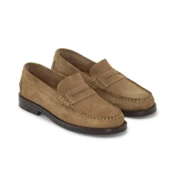 The Norah Loafers, Beige Suede, 40