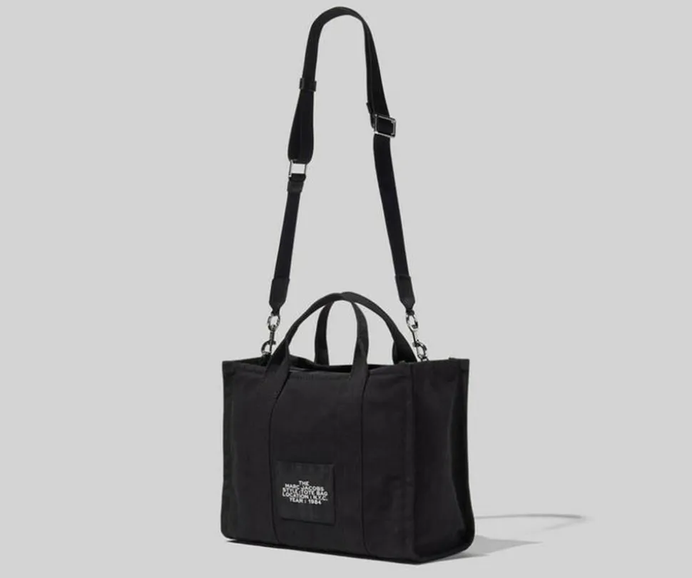 The Small Traveler Tote Shopper, Black