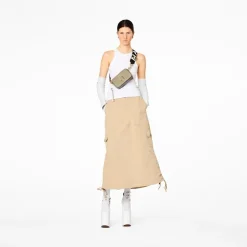 The Snapshot Crossbody, Beige