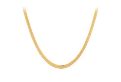 Thelma Halskæde, Gold Plated, 40-45 cm