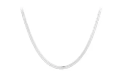 Thelma Halskæde, Silver, 40-45 cm
