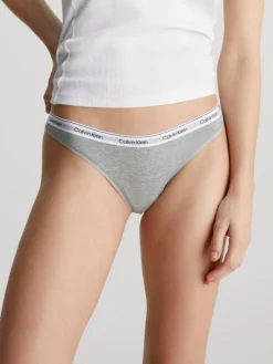 Thong, Grey Heather, XL