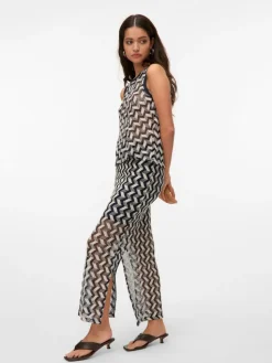 Tikka Hæklet Nederdel, Navy Blazer, M