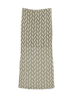 Tikka Hæklet Nederdel, Silver Mink, L