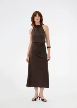 TimmieMD Kjole, Seal Brown, S