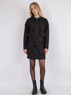 Tink Structure Jakke, Sort, 40