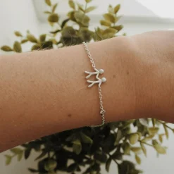 Together My Love Armbånd, Silver, 19,5 cm