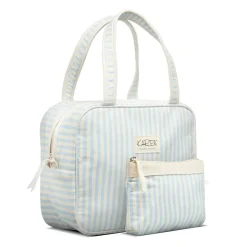 Toilettaskesæt, White/Blue Stripe