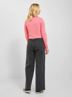 Tokyo Wide Jeans, Black Denim, W29/L34