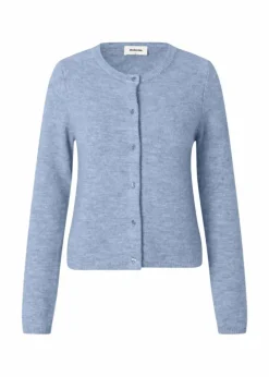TreeMD Short Cardigan, Cashmere Blue, XL