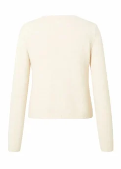 TreeMD Short Cardigan, Off White, S
