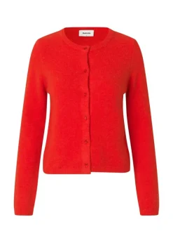 TreeMD Short Cardigan, Racing Red, XL