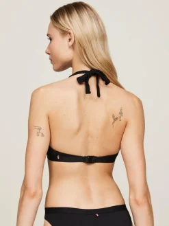 Triangle Fixed Bikinitop, Black, L