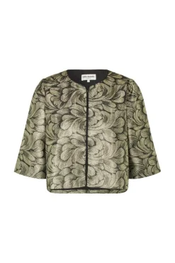 TrineLL Kort Jakke, Silver, S