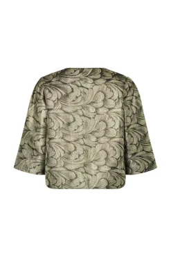 TrineLL Kort Jakke, Silver, S