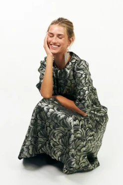 TrineLL Kort Jakke, Silver, S