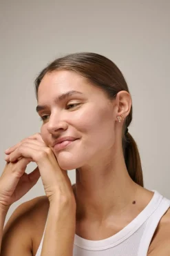 Trinity Øreringe, Gold Plated