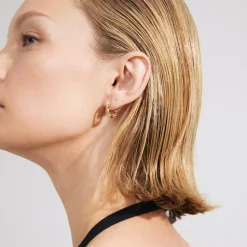 Trust Øreringe, Gold Plated